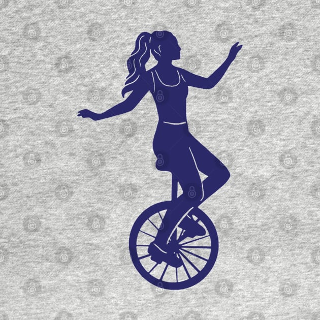 Girl On A Unicycle by consigliop